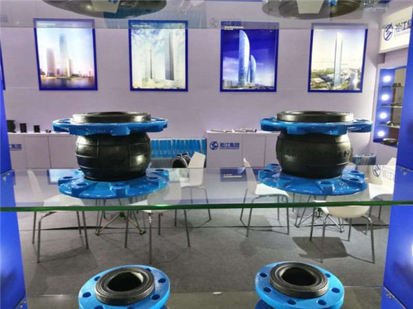 「2019」橡胶软连接生产厂家参加南安国际水暖泵阀交易会“淞江”